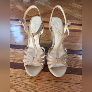 Jessica Simpson T-Straps Platforms